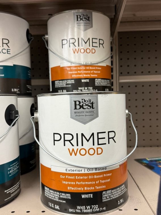 (3) Do It Best Primer Wood Exterior Oil-Based