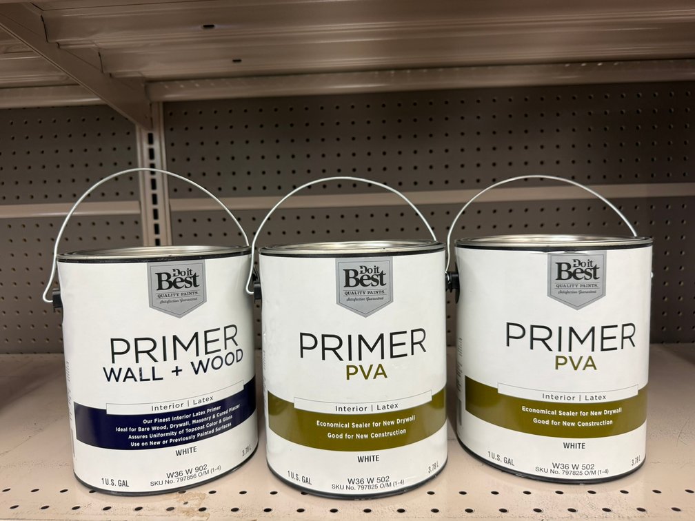 (3) Do It Best Primer PVA Interior Latex