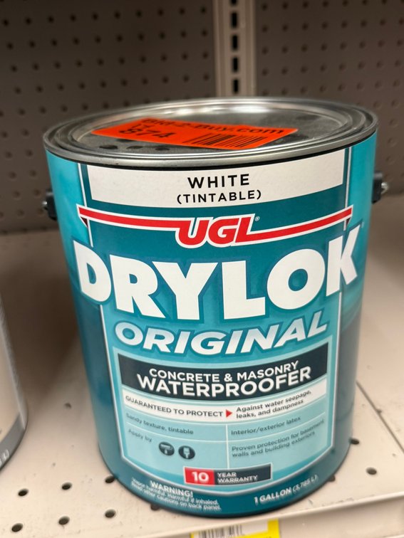 Drylok Original Concrete and Masonry Waterproofer