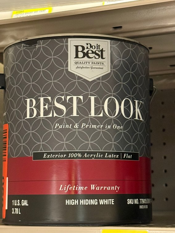 Do It Best Best Look Paint and Primer in One Exterior Latex