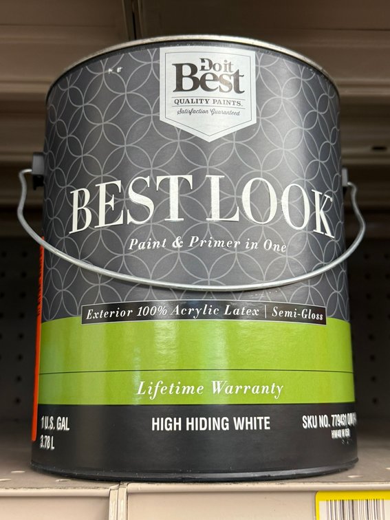 Do It Best Best Look Paint and Primer Exterior Acrylic