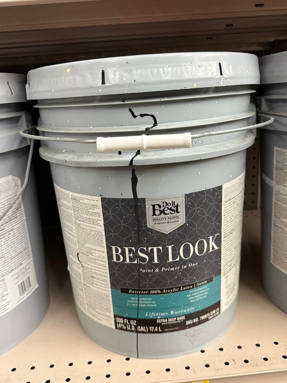 Do It Best Best Look Paint and Primer in One Exterior Acrylic Latex Satin