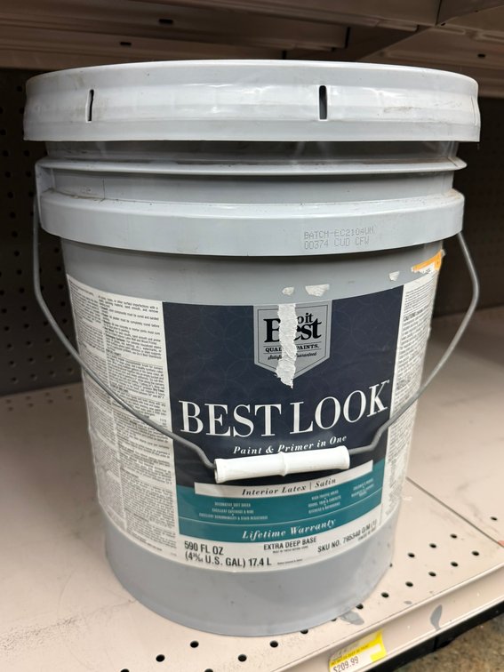 Do It Best Best Look Paint and Primer in One Interior Latex Satin