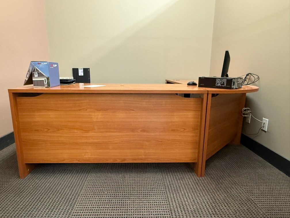 L-Shaped Sectional Office Desk