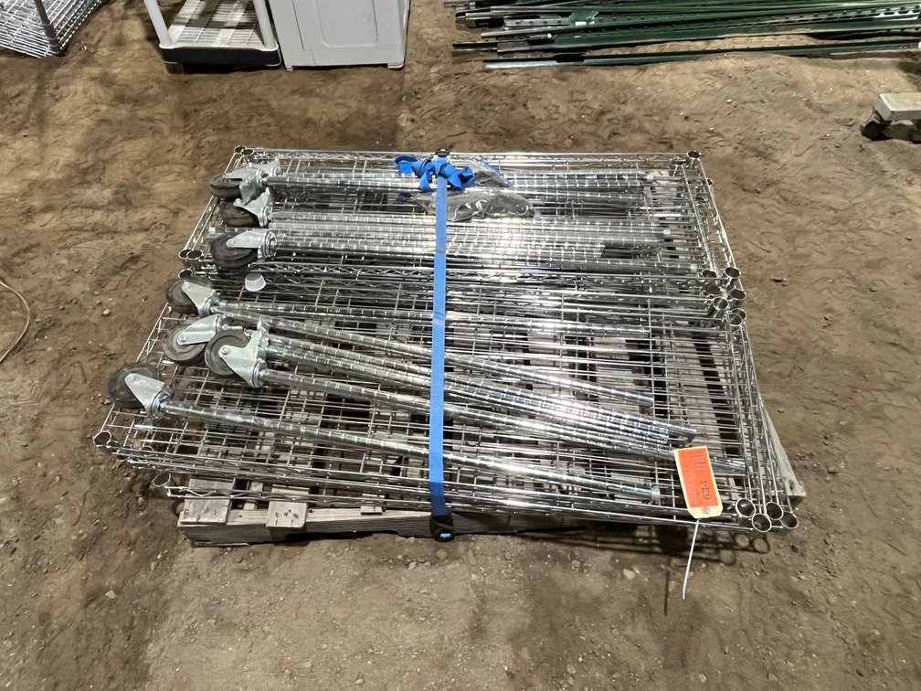 (2) Rolling Racks