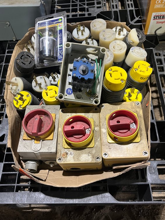 Assortment of Electrical Supplies