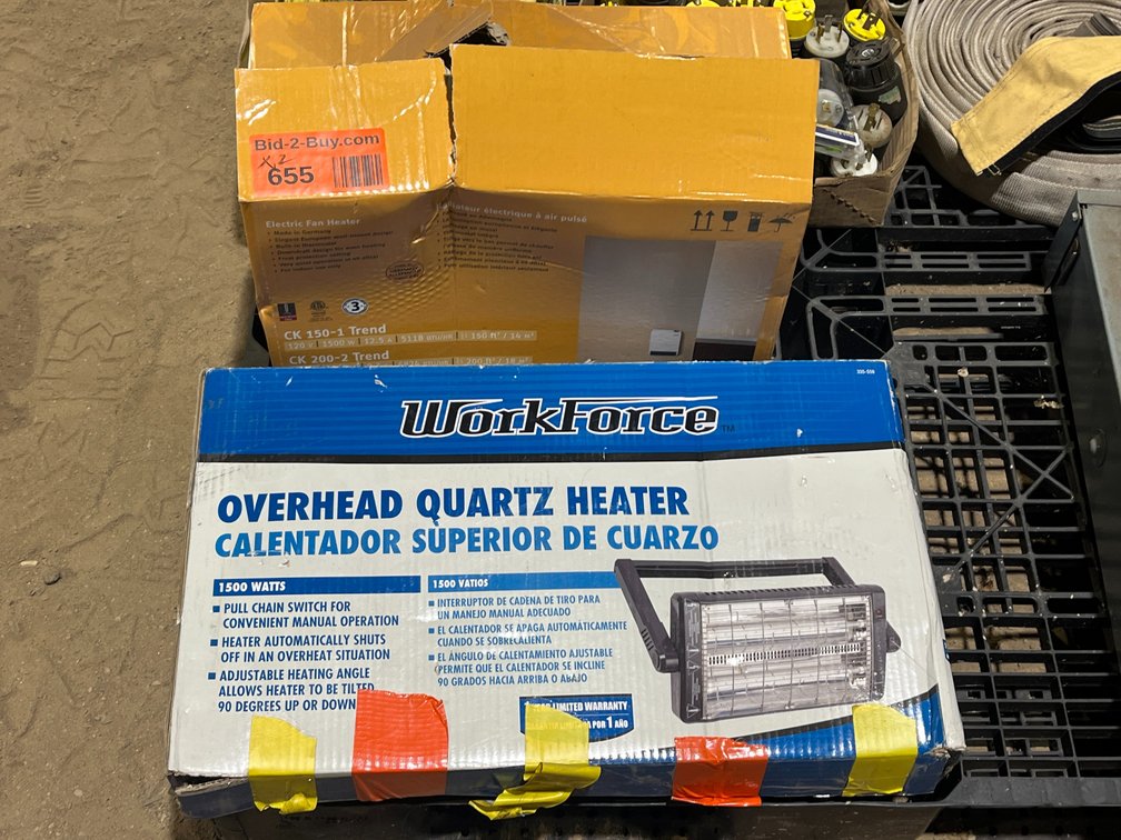(2) Heaters