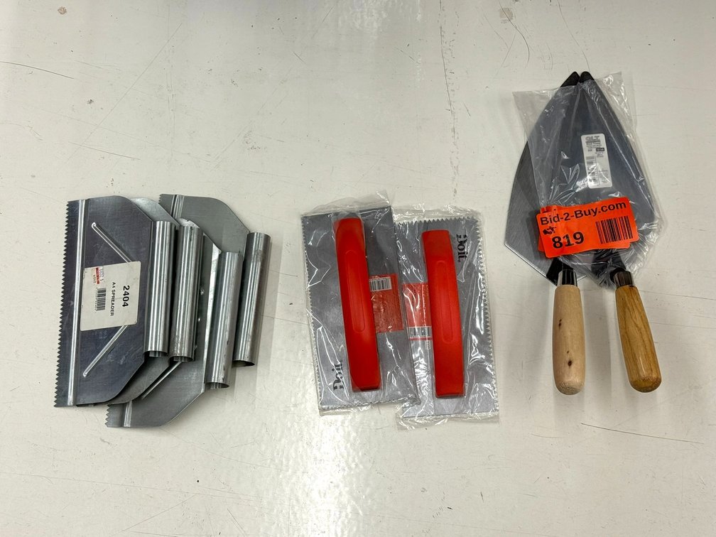 (8) Assorted Trowels