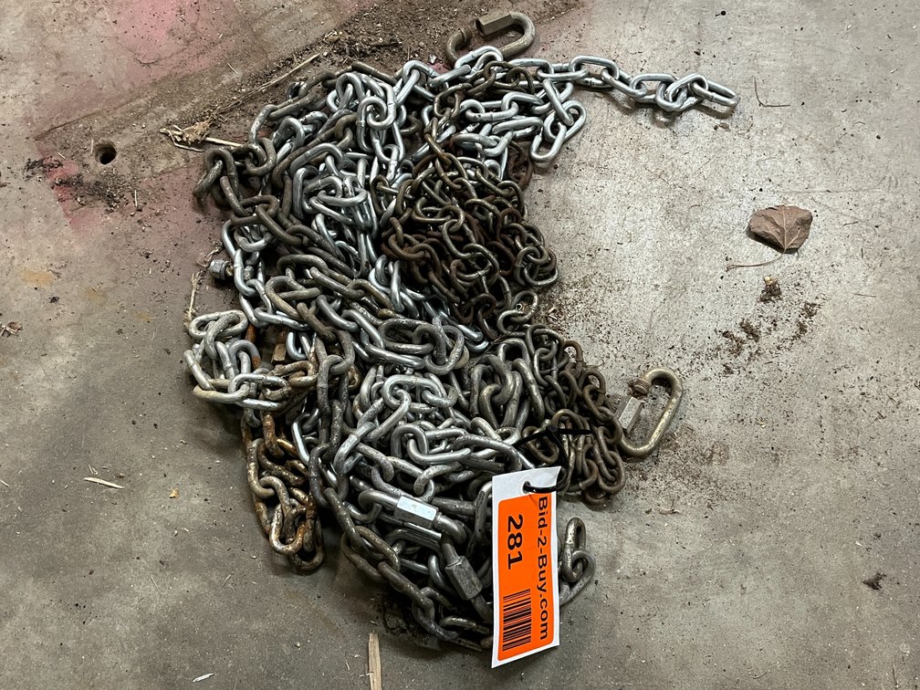 Assorted Lengths of Small Chain