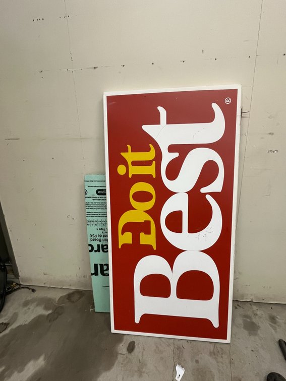 Do It Best Metal Sign