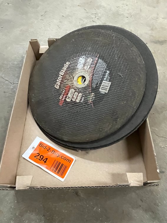 (3) Used 14" Cutting Blades