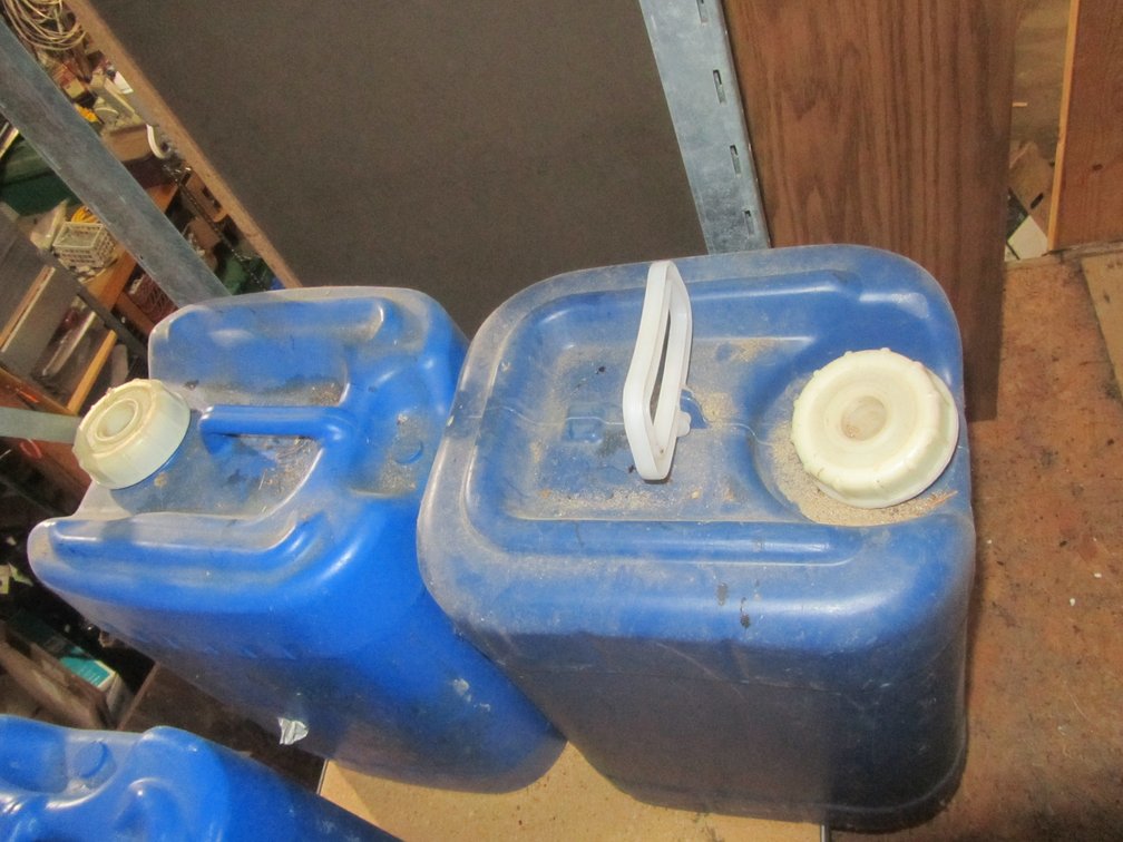 (3) Ropak 5 Gallon Water Jugs