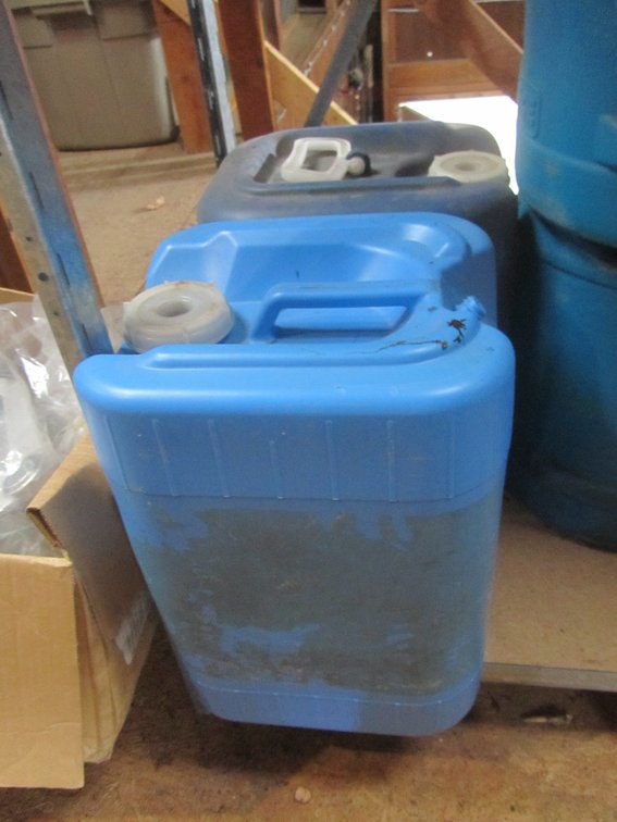 (2) Ropak 5 Gallon Water Jugs