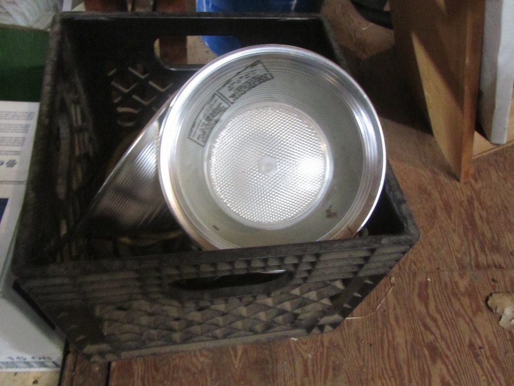 (2) Clamp Lights And Propane Regulators