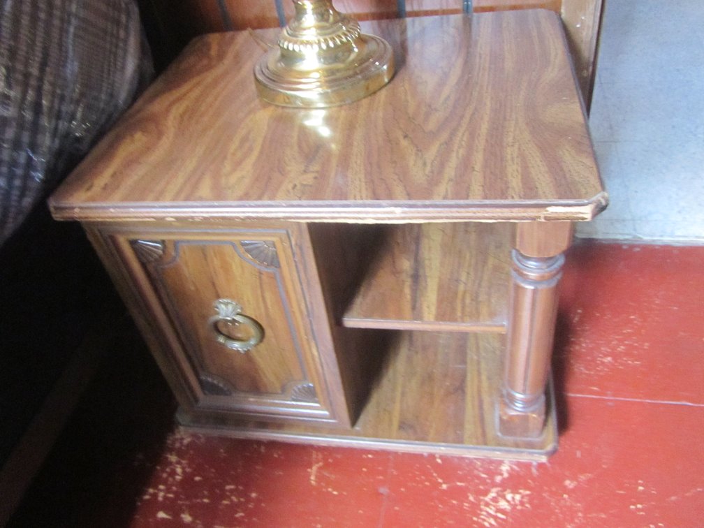 Wood Side Table