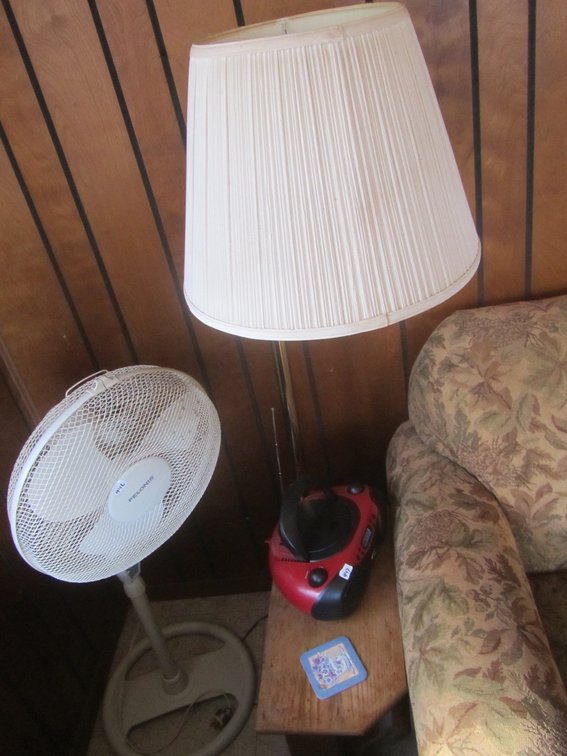 Side Table-Lamp