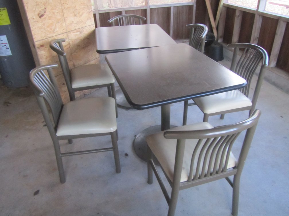 (2) Dining Tables W/(6) Chairs