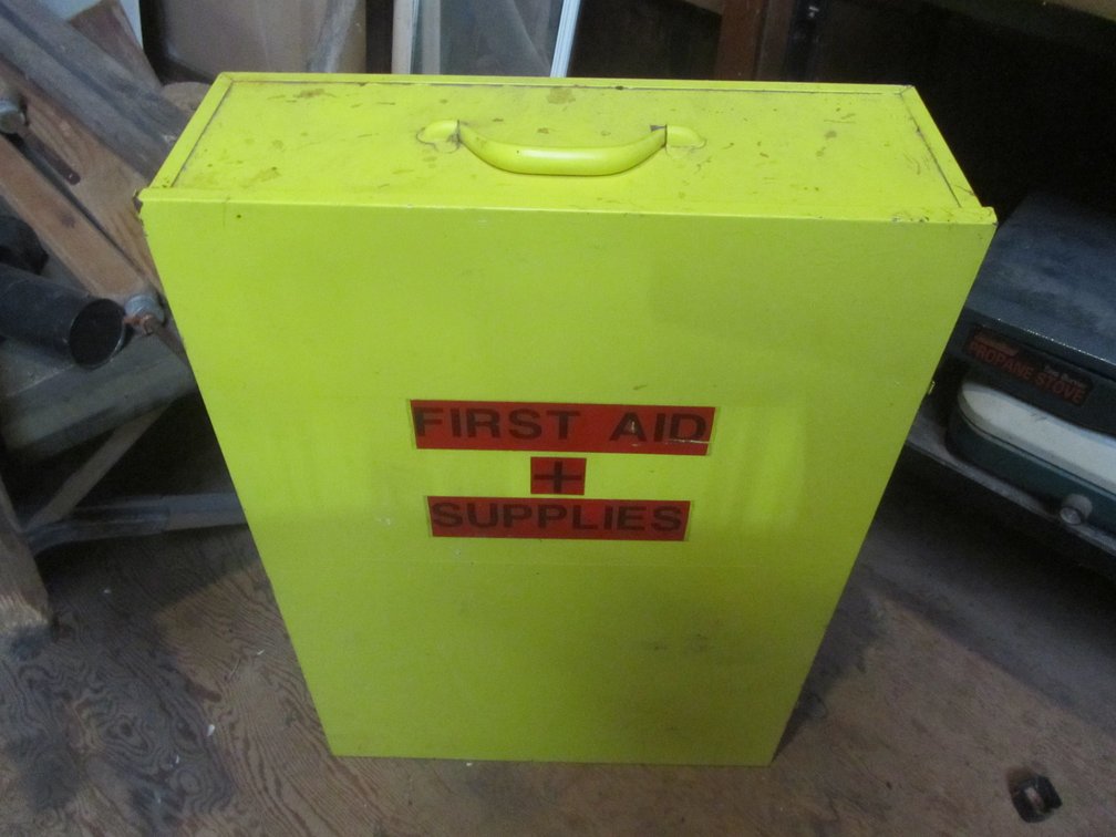 Metal First Aid & Supplies Cabinet