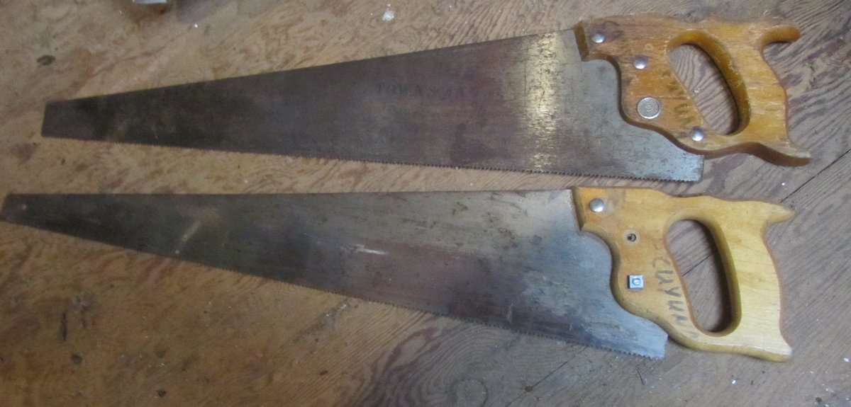 (2) Hand Saws