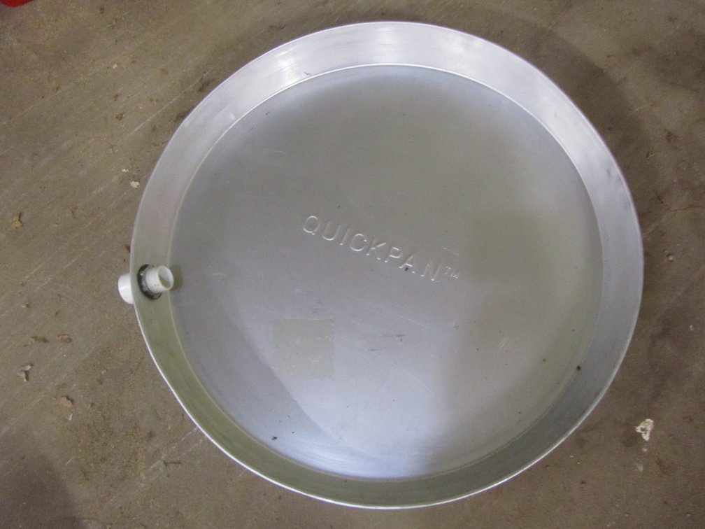 Hold Rite Quick Pan 22" Aluminum Water Heater Pan