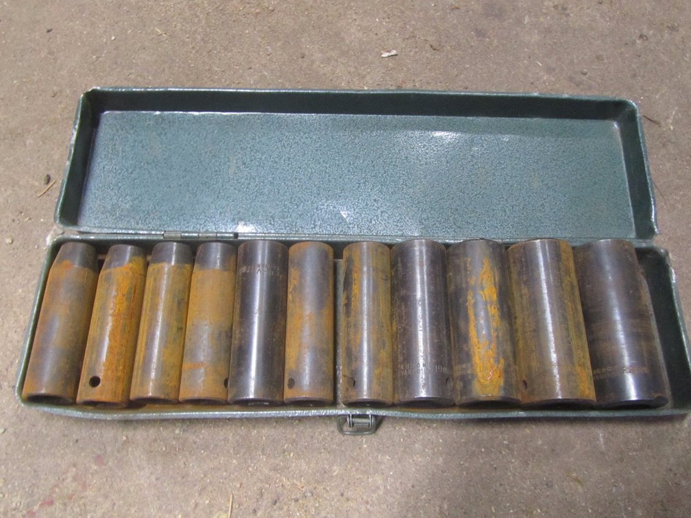 11pc. Metric 1/2" Drive Impact Socket Set