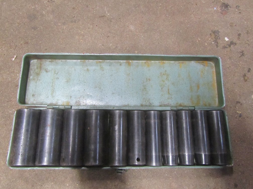 11pc. SAE 1/2" Drive Impact Socket Set