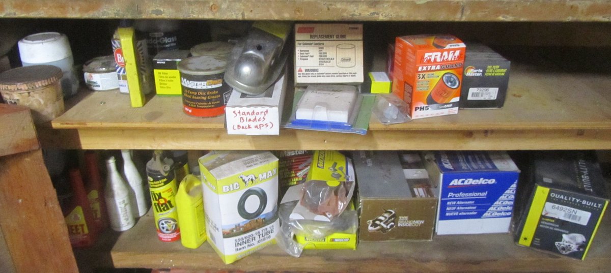 Contents Of (2) Shelves