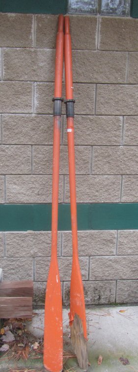 Pair Of Boat Oars