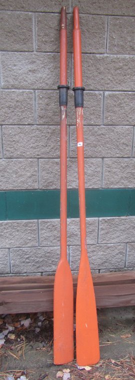 Pair Of Boat Oars