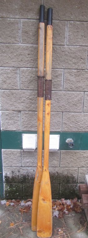 Pair Of Boat Oars