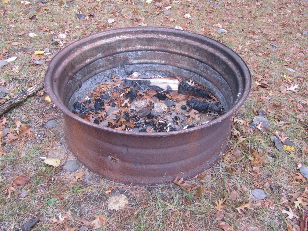 Tractor Rim Fire Pit Ring