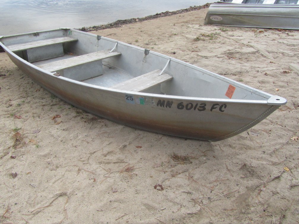 13' Aluminum Row Boat