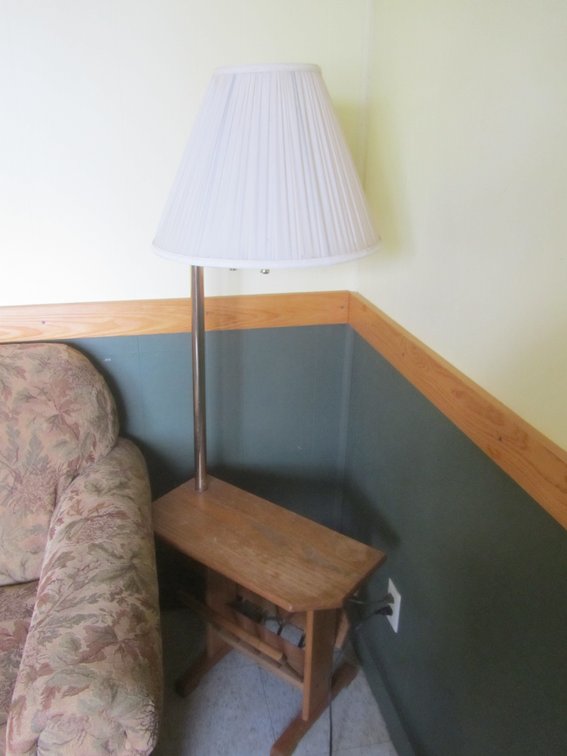 Side Table-Lamp