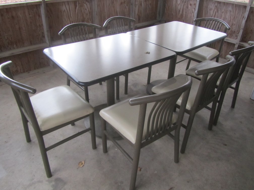 (2) Tables W/(7) Chairs