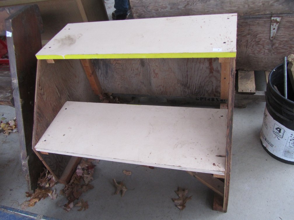 Wood 2-Tier Shelf