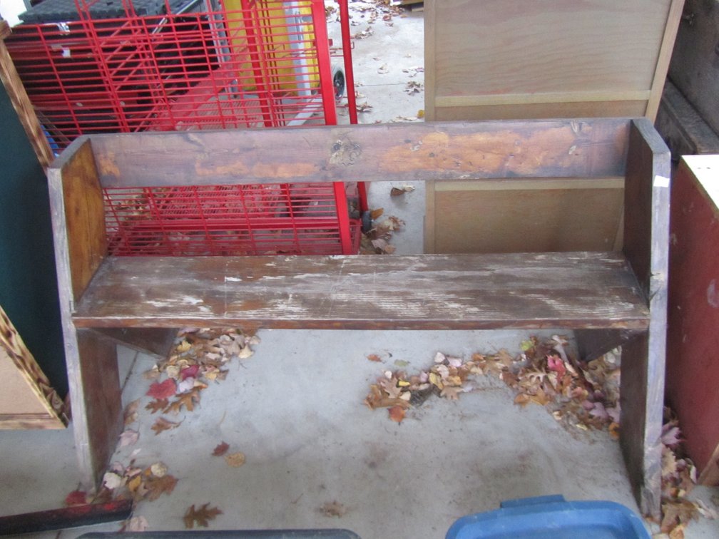 Wood Bench