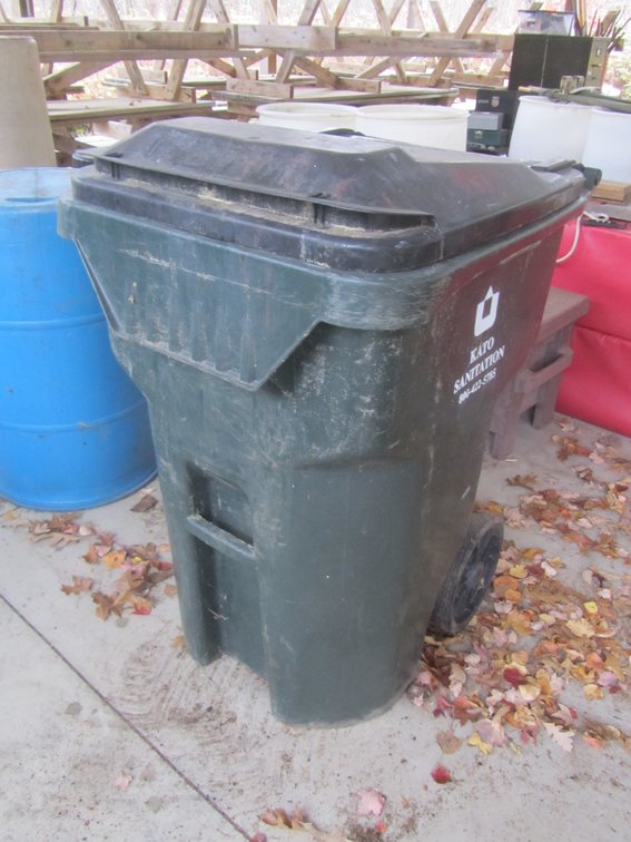 Husky Garbage Can Cart