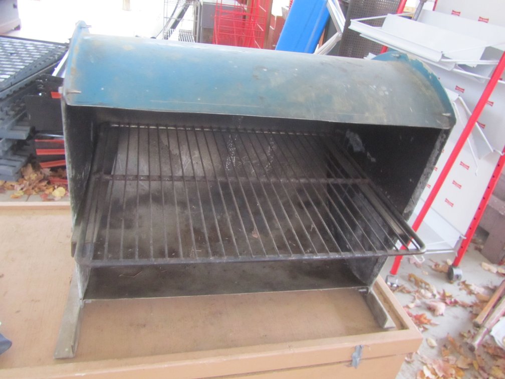 Barrel Style Charcoal Grill