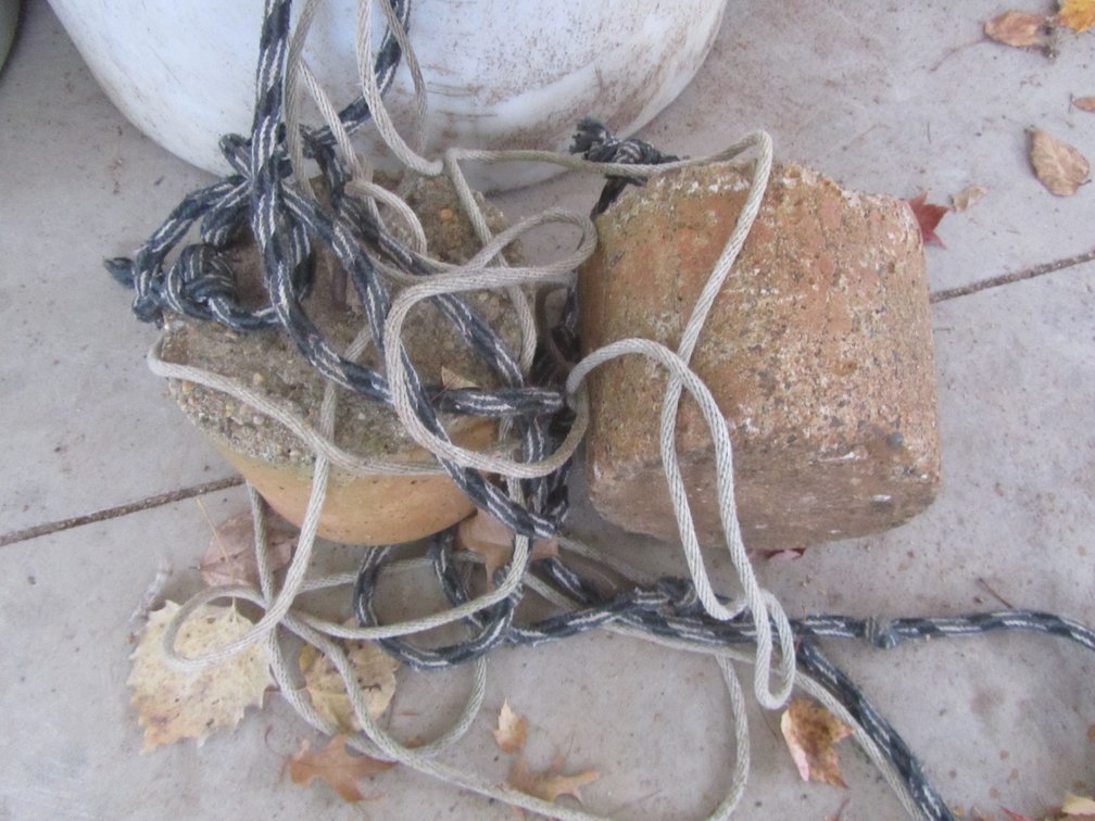 (2) Cement Anchors