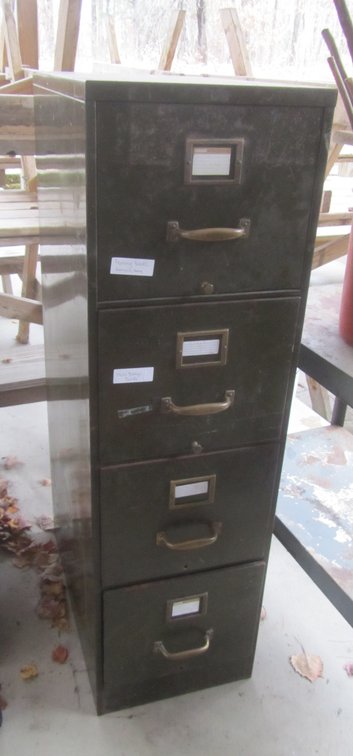 Metal 4-Drawer Filing Cabinet