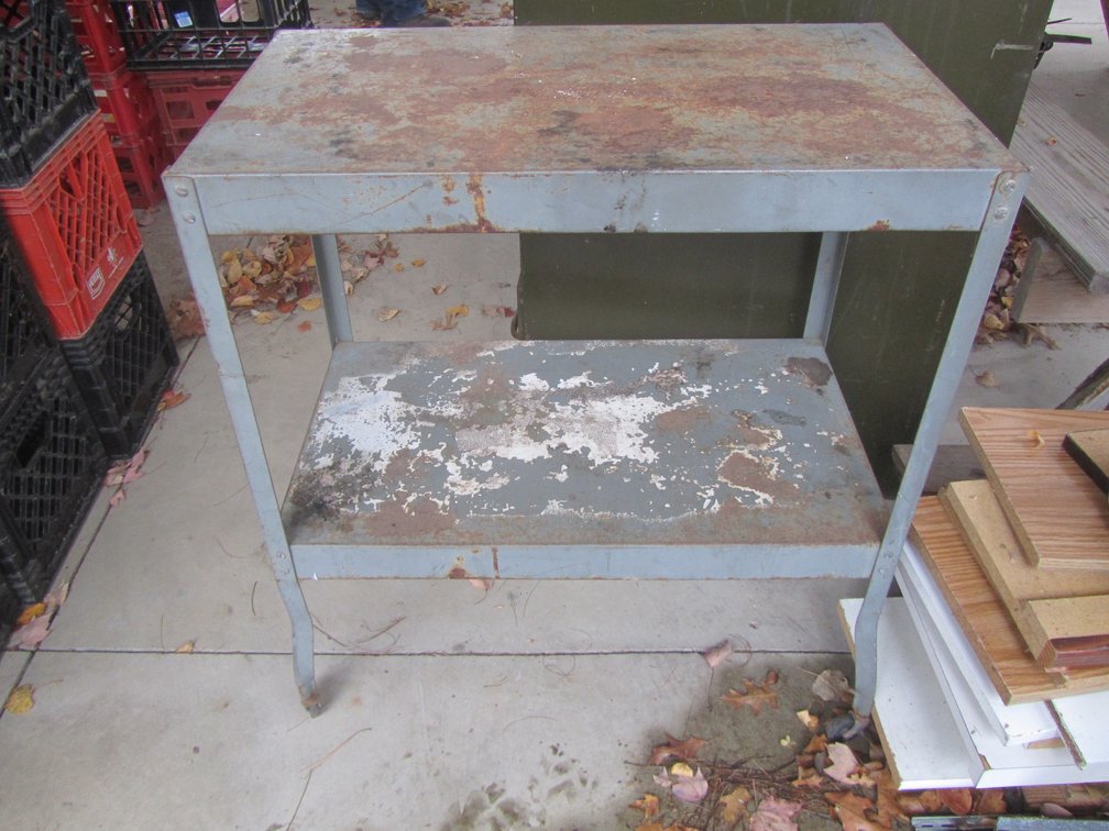 2-Tier Metal Cart