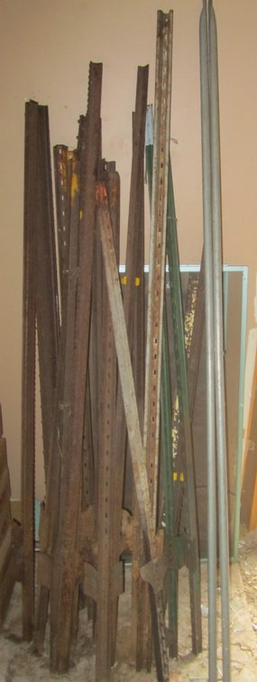 Large Lot Of Metal Stakes