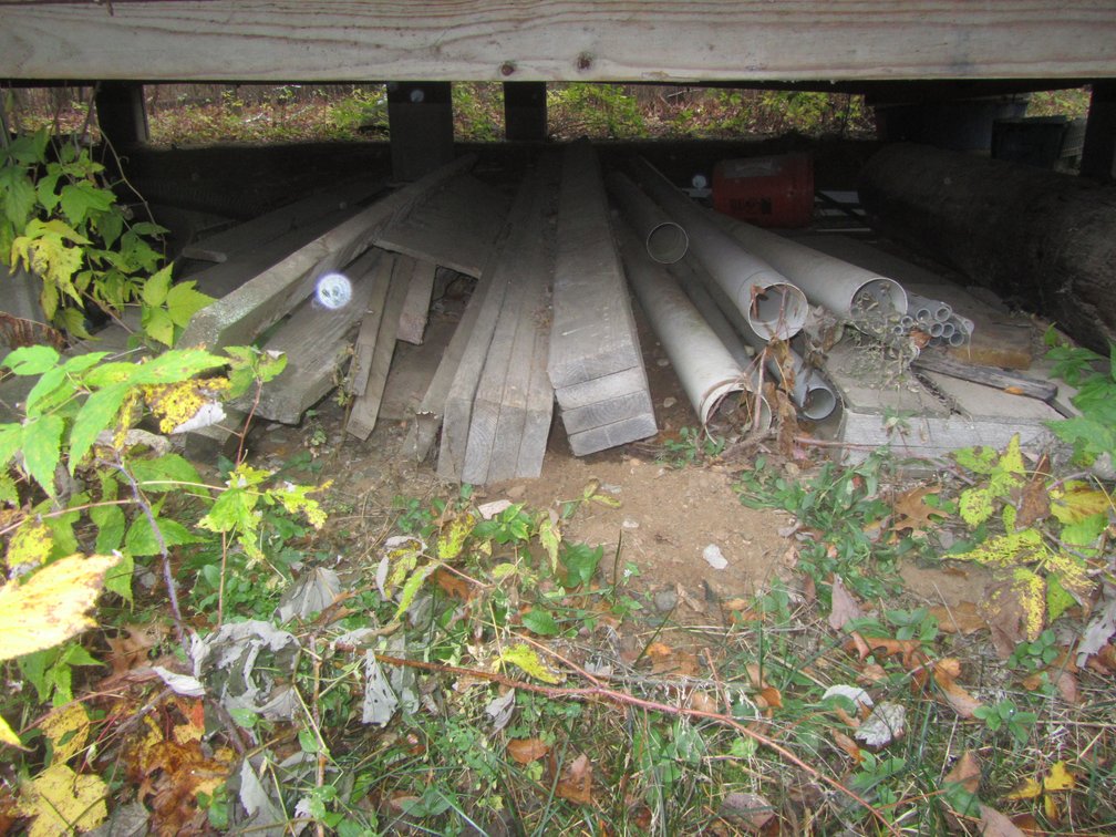 Lot Of Assorted Lumber And PVC