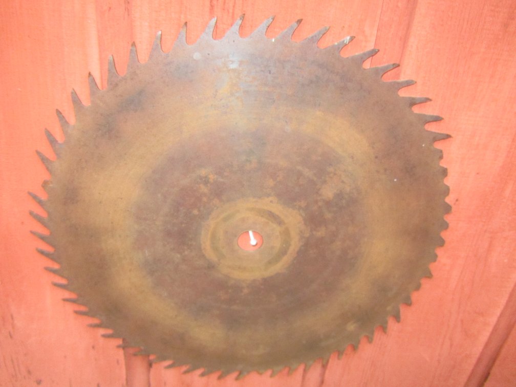 Vintage 23" Saw Blade