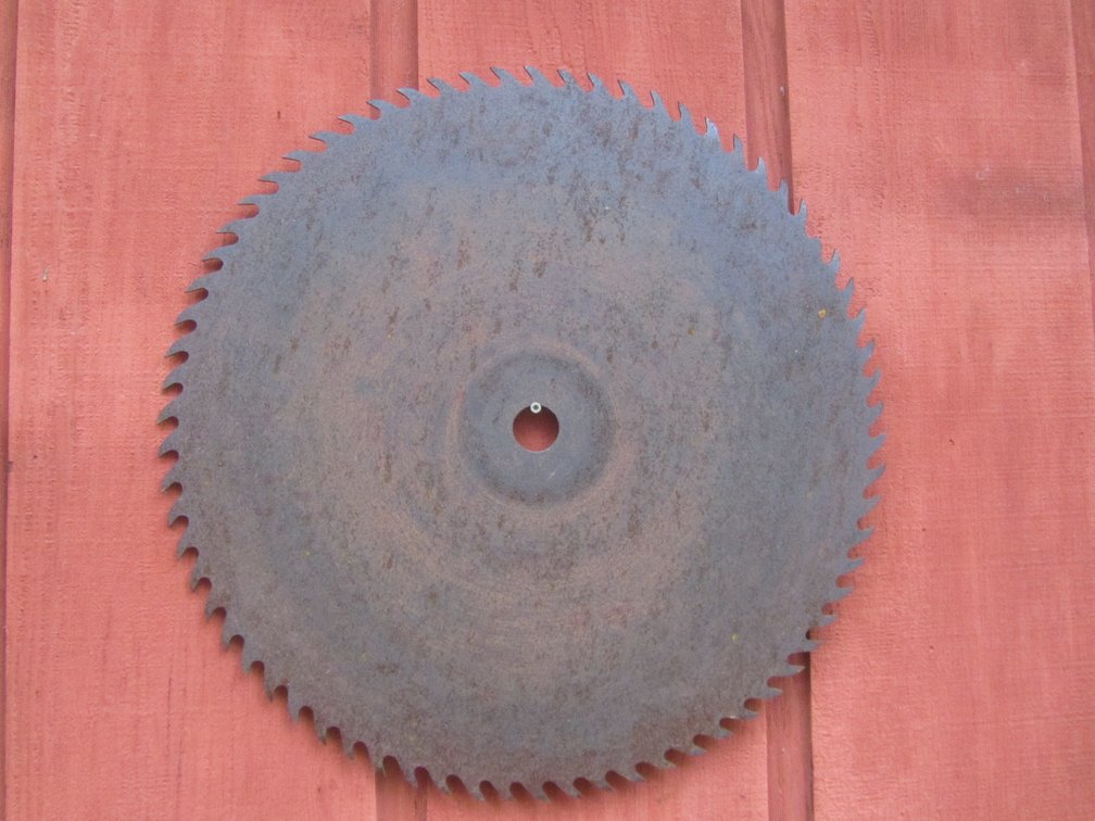 Vintage 22" Saw Blade