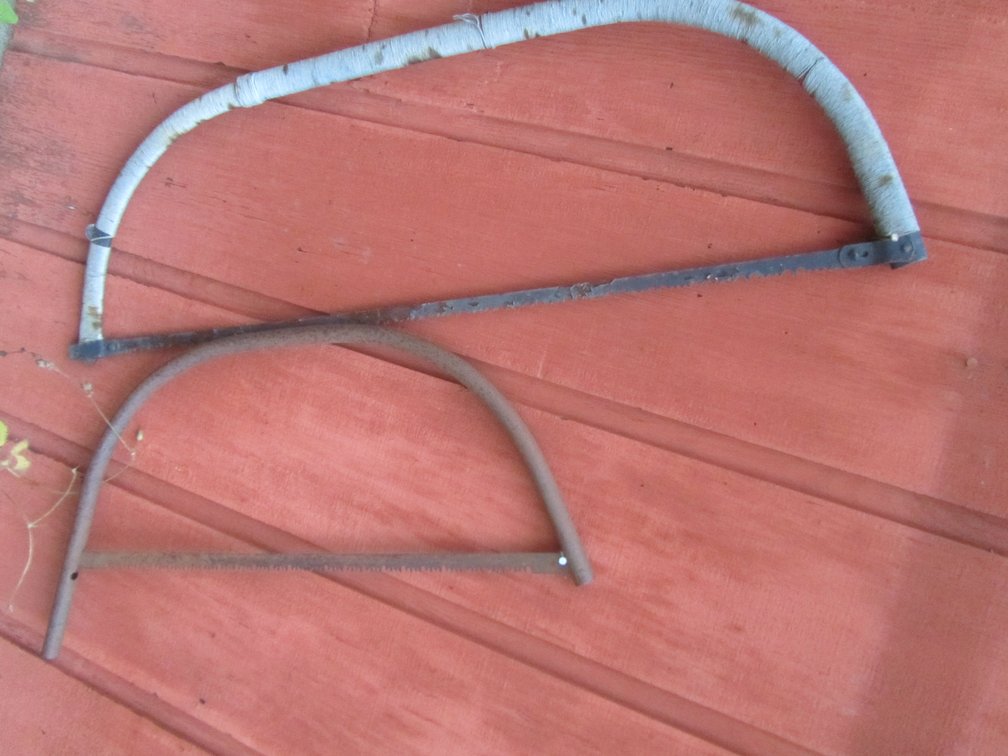 (2) Vintage Bow Saws