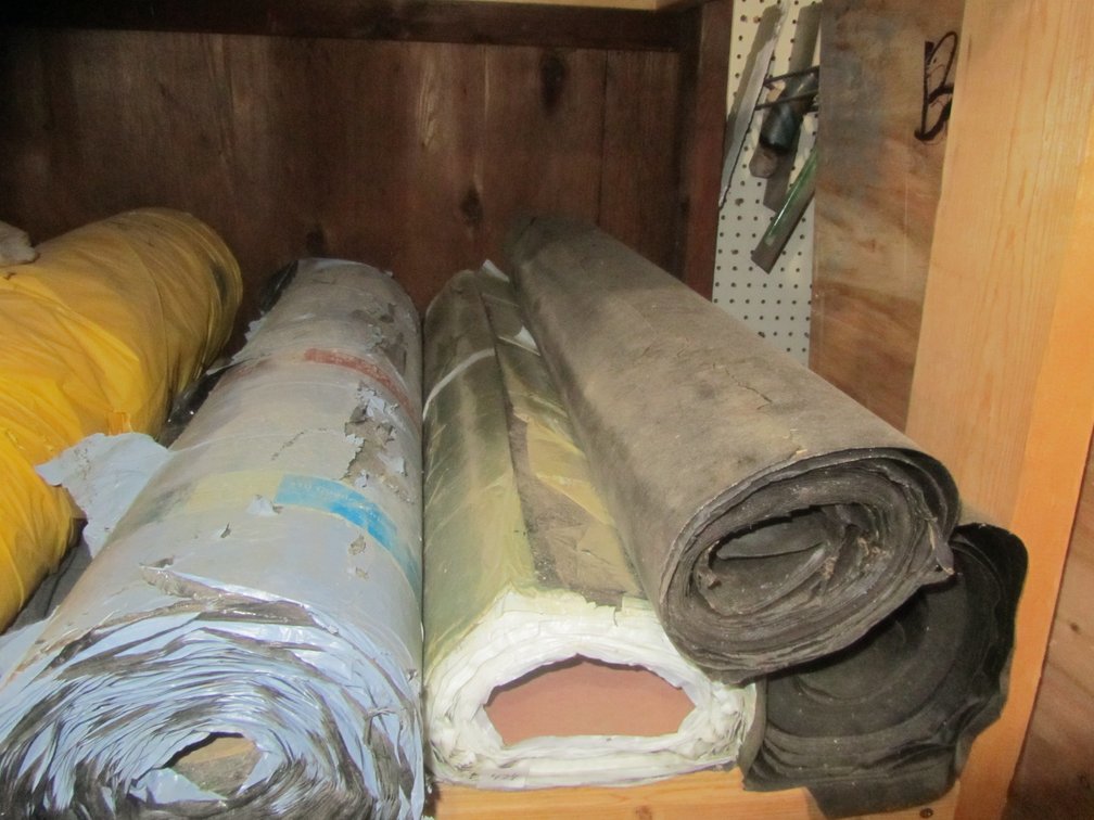Lot Of Asphalt Paper