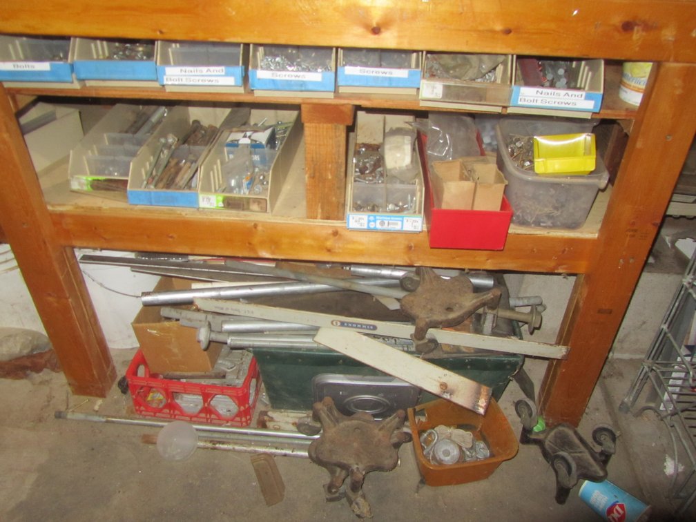 Large Lot Of Assorted Hardware