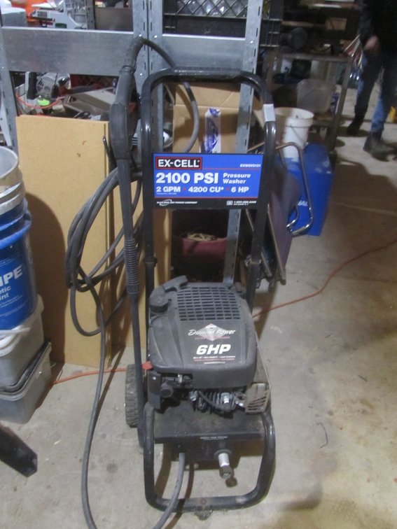 Ex-Cell 2100 PSI Pressure Washer