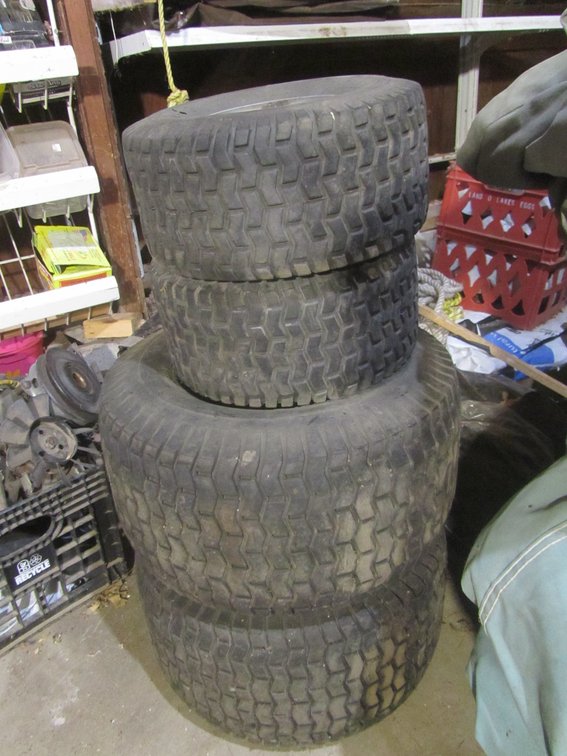 (4) Carlisle Lawn Tractor Tires